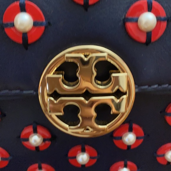 Tory Burch duet chain embellished convertible shoulder bag - Picture 2 of 8